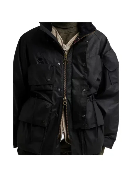 Ceruit geacă Barbour negru