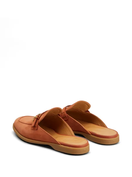 Papuci tip mules Tod's din piele maro