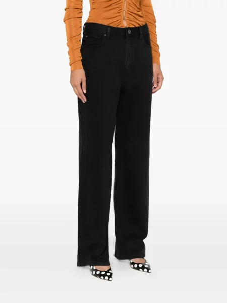 Blugi Self-portrait cu 5 buzunare negru