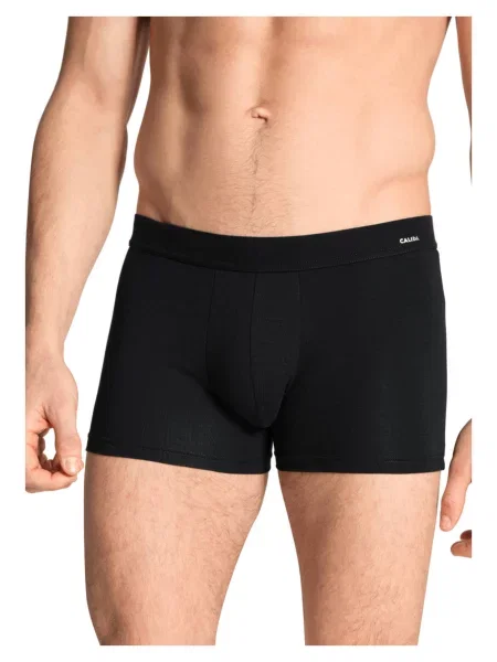 Calida Bokserki Cotton Code schwarz czarne