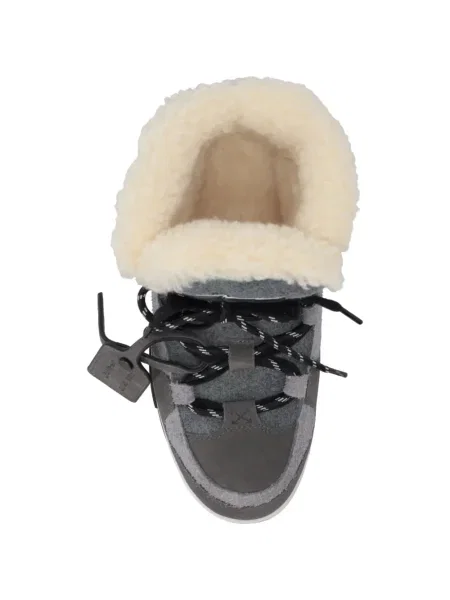 Botine Off-white alb
