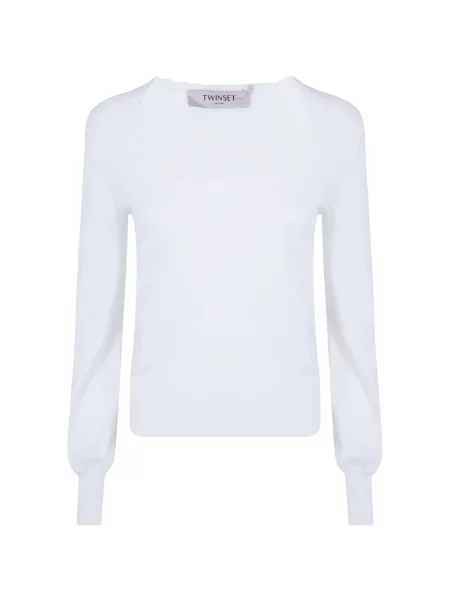 Pulover Twinset alb