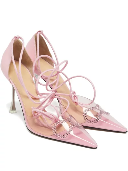 Křišťálové lodičky Mach & Mach růžové