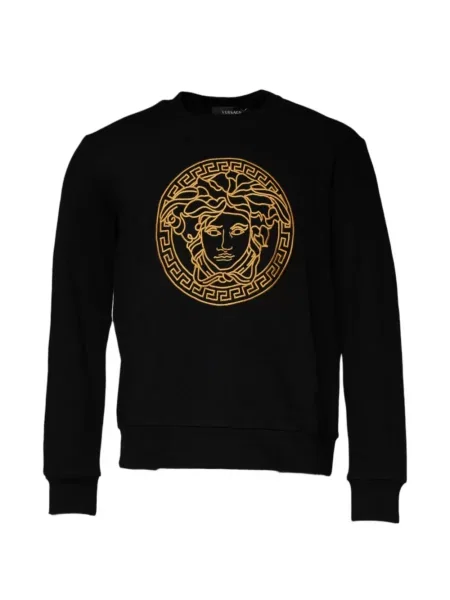 Hanorac Versace cu broderie negru