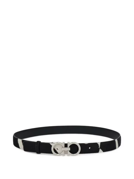 Cu centură curea Ferragamo negru