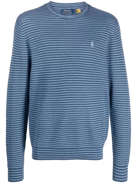 Majica Polo Ralph Lauren od brušene kože karirana s printom ružičasta