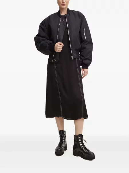 Odgovarati midi haljina Day Birger Et Mikkelsen iznad koljena crna