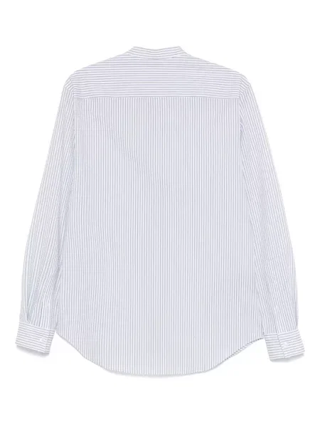 Cămașă Giorgio Armani cu dungi albastru