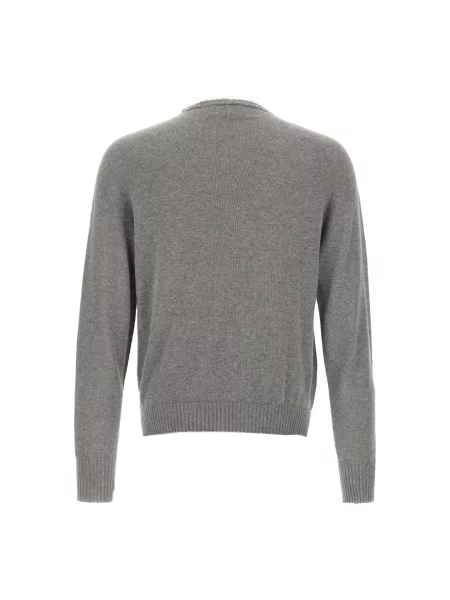 Sweter Ma'ry'ya z kaszmiru szary