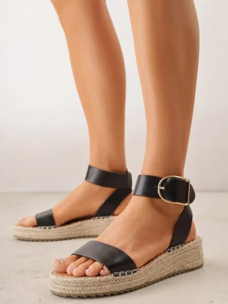 Sandale Casilla negre