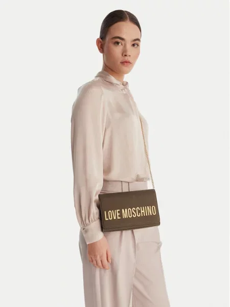 LOVE MOSCHINO Torbica smeđa
