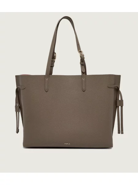 Furla De piele geantă shopper Furla Ava verde