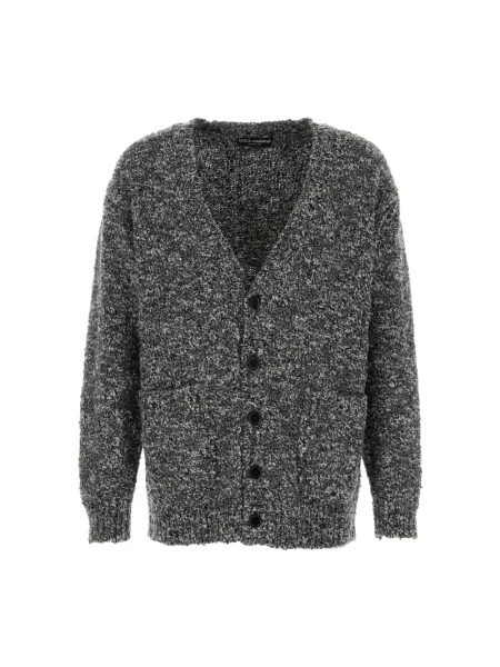 Kardigan Dolce And Gabbana wełniany szary