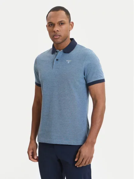 Barbour Polo marškinėliai Essential mėlyna