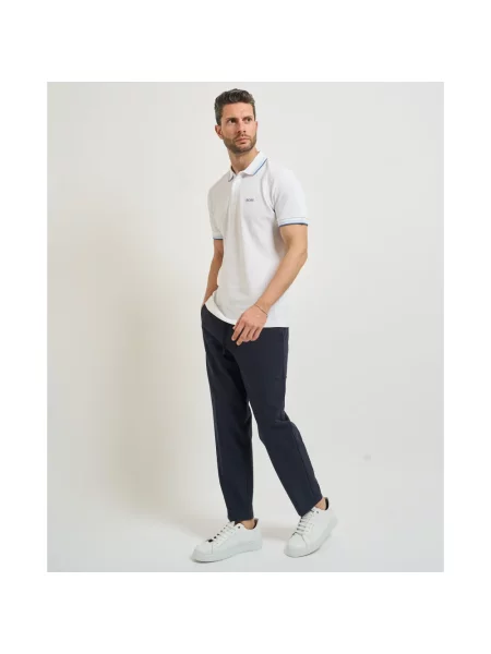 Hugo Spodnie Mężczyzna S Spodnie Slim-fit Boss Green niebieski