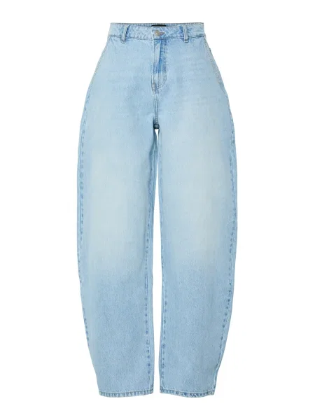 PIECES Jeans PCRATE denim albastru