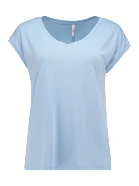 Hailys Tricou deschis albastru