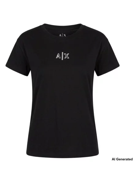 Tricou Armani Exchange negru