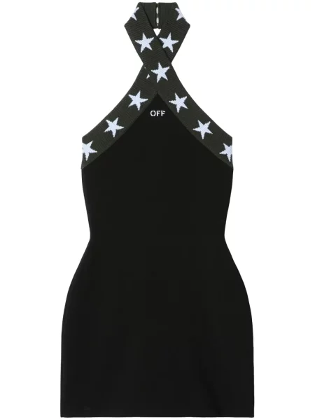 Mała mały sukienka mini Off-white garniturowa biała