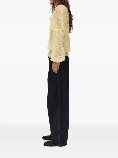 Top Bimba Y Lola de mohair galben