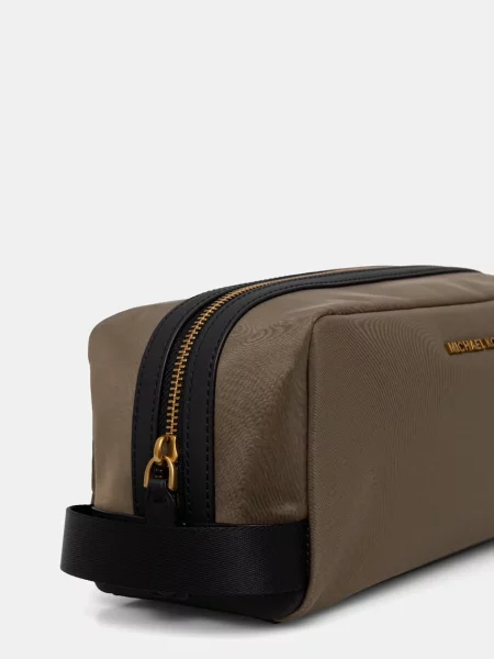 Pungă cosmetică Michael Kors verde