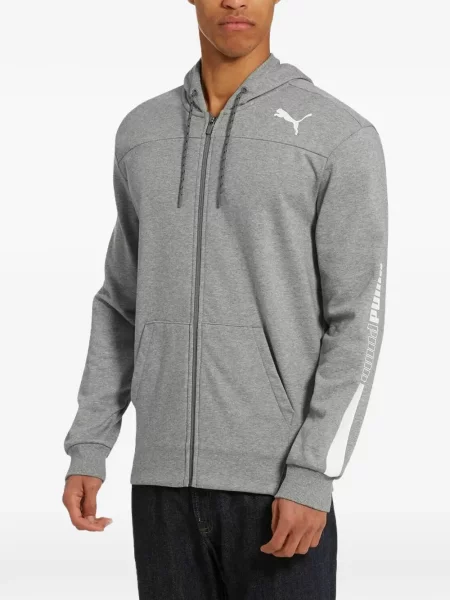 Hanorac cu glugă Puma gri
