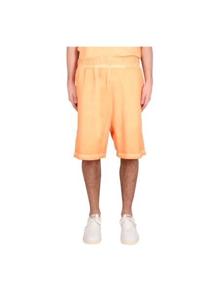 Szorty Marcelo Burlon pomarańczowe