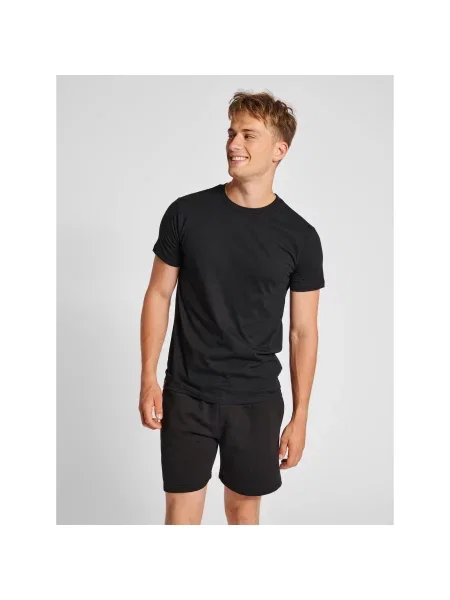 Hummel Koszulka sportowa Treningowa Hummel Red Heavy T-Shirt czarna