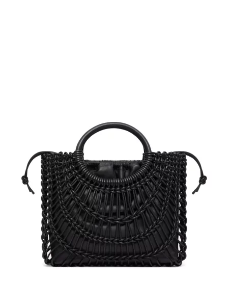 Geantă shopper Valentino Garavani negru
