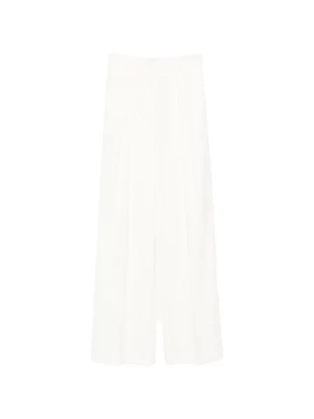 Pantaloni Simona Corsellini alb