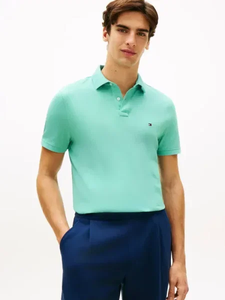 Tommy Hilfiger Polo | stretch turcoaz