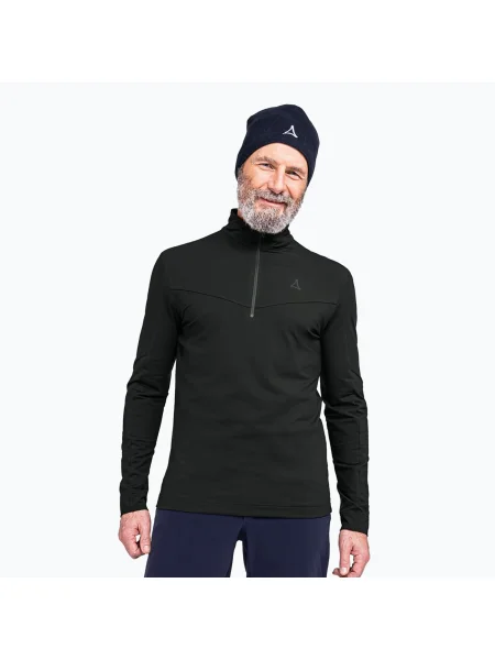 Мъжки скиорски суитшърт Schöffel Fiss black черно
