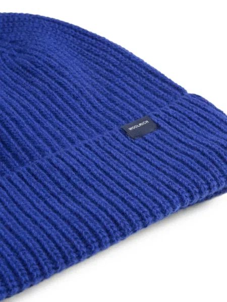 Căciulă Woolrich tricotate albastru