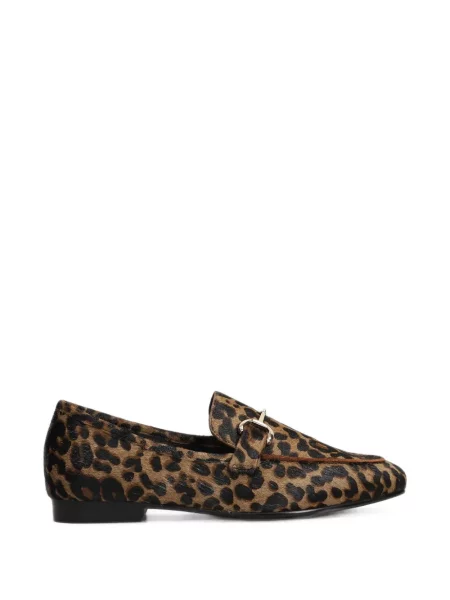 Pantofi loafer Bibi Lou cu imagine cu model leopard maro