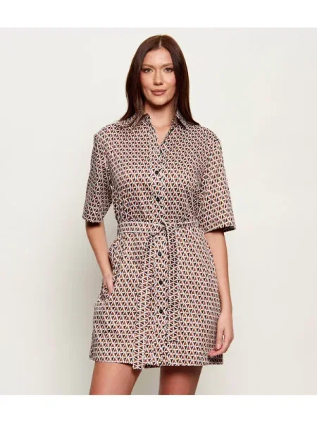 Max Mara Beachwear rochie de vară din BONITO maro