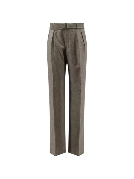Cu centură pantaloni Tagliatore maro