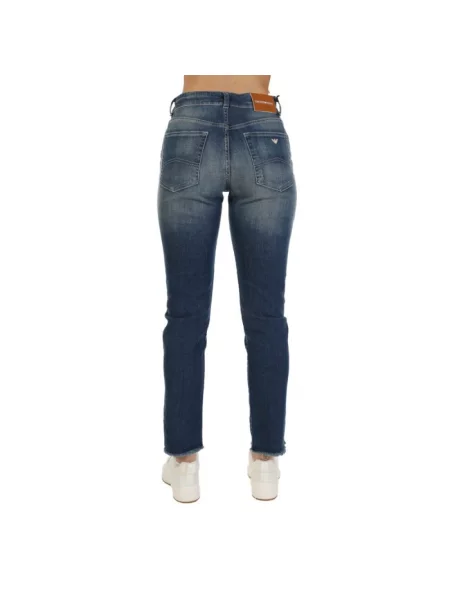Jeansy Emporio Armani niebieskie