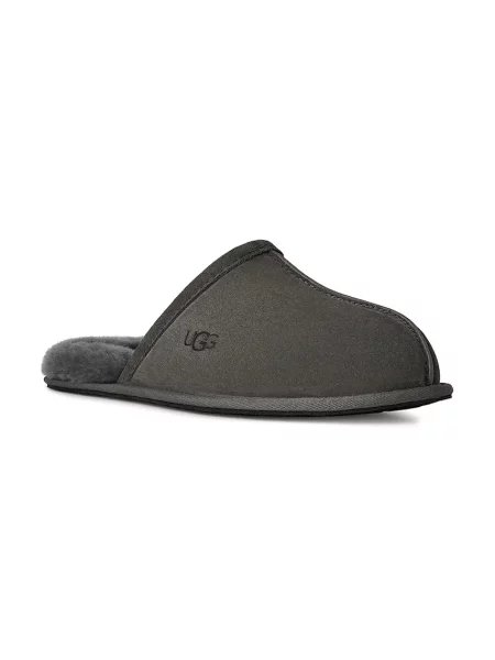 Замшеві капці UGG Scuff сірий