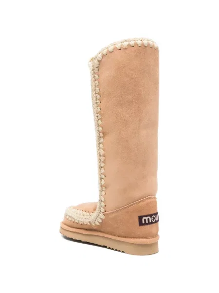 Botine Mou din piele de căprioară
