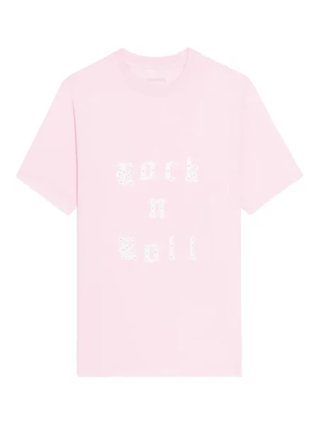 Tricou Zadig&voltaire cu imagine roz