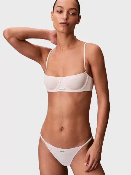Без підкладки бюстгальтер Calvin Klein білий