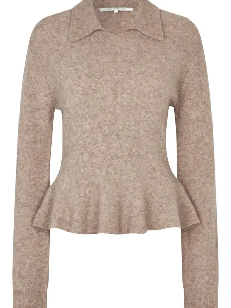 SECOND FEMALE Pulover Selana cămilă maro