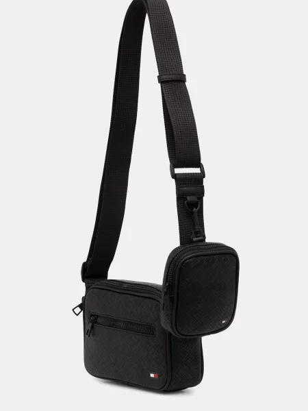 TOMMY HILFIGER Torba za čez ramo črna