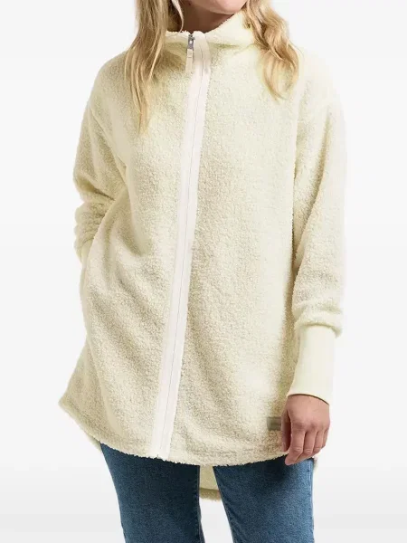 Geacă Didriksons din fleece alb