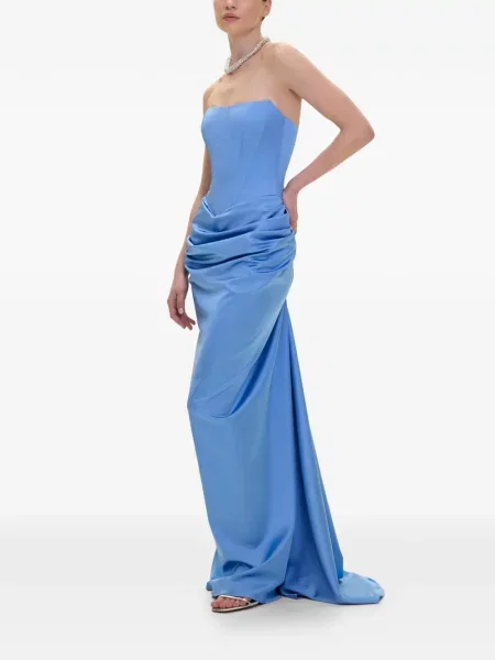 Rochie cu volane V:pm Atelier cu volane albastru