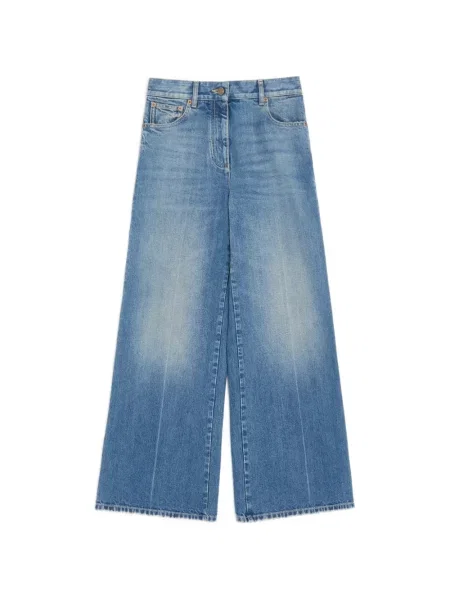 Pantaloni Valentino Garavani albastru