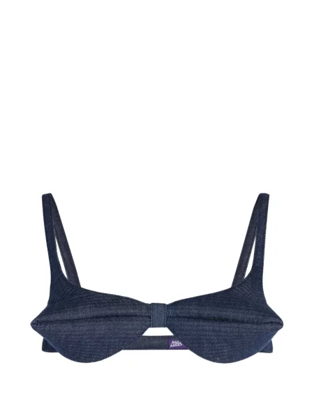 Top Jean Paul Gaultier conici albastru