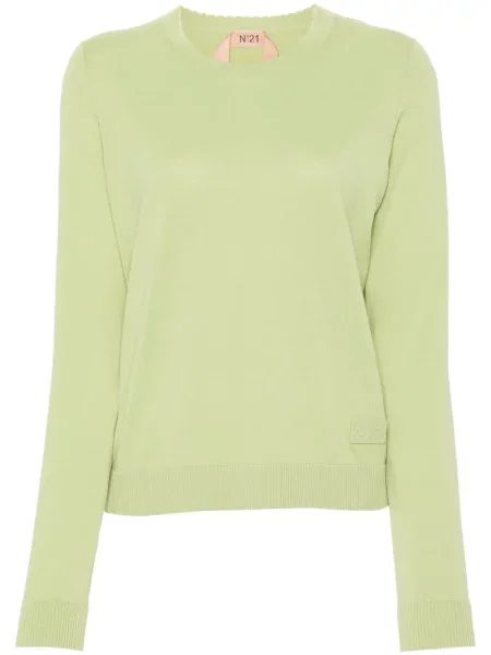 Pulover N°21 cu aplicații verde