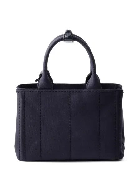 Geantă Prada din canvas albastru