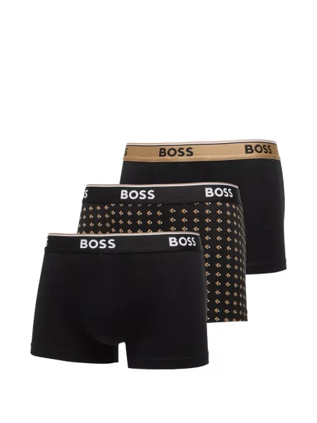 Boxeri Hugo cu autograf negru